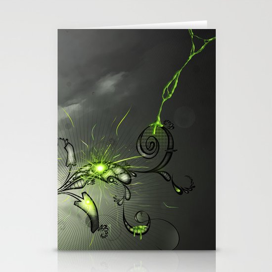 Toxic Stationery Cards