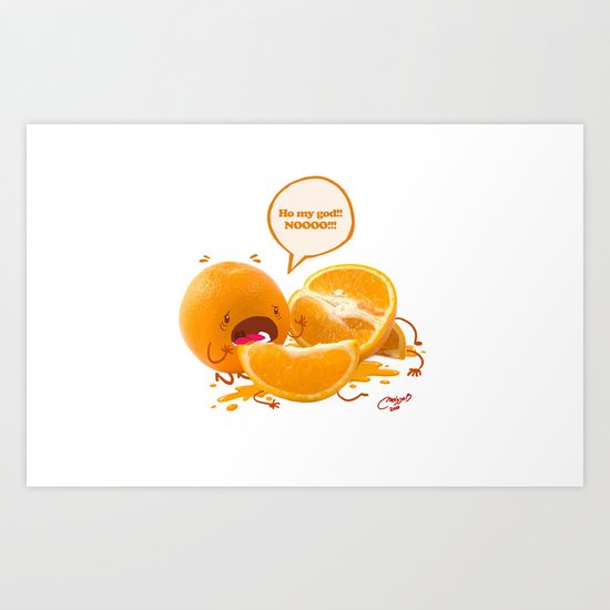 massacre Art Print
