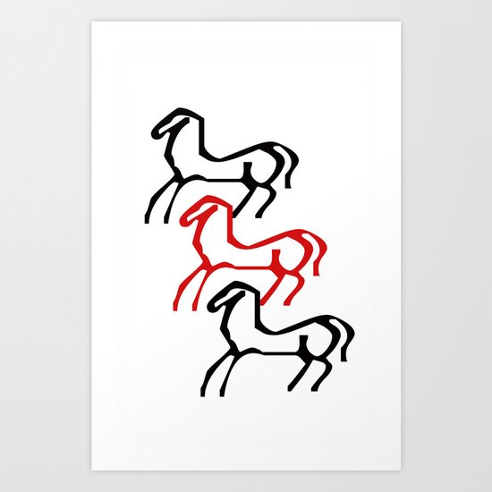 Horse Art Print