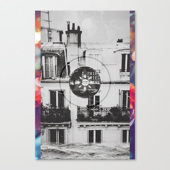 I tried. Canvas Print