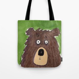 GREEN BEAR Tote Bag