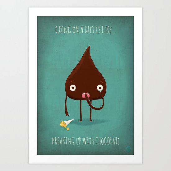 Just Say No Art Print