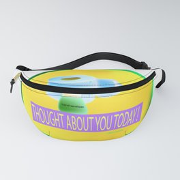 "Thought About You Today" Fanny Pack | Caring, Toiletpaper, Care, 2020, Graphicdesign, Sanitizer, Digital, Inspiration, Predicament, Pandemic 