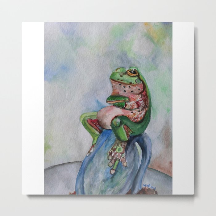 Frog Metal Print