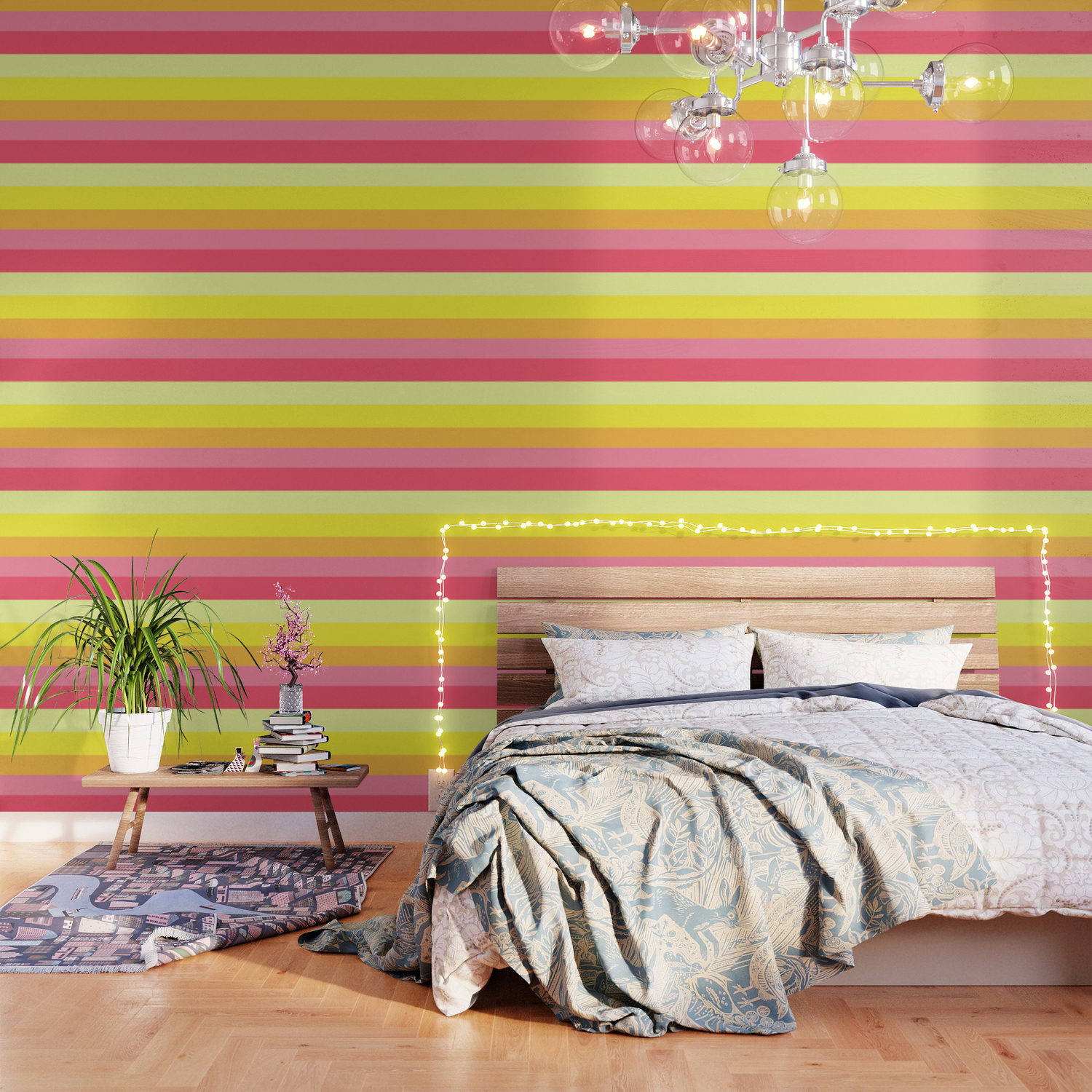 Fun Summer Vibes Wallpaper By Giltcollective Society6