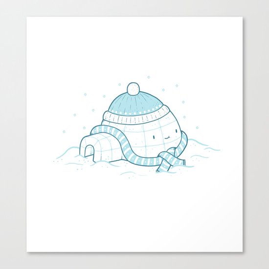 Igloo Canvas Print