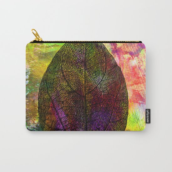 rainbow leaf Carry-All Pouch