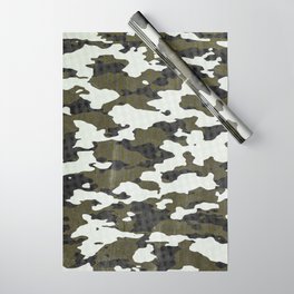 army wrapping paper