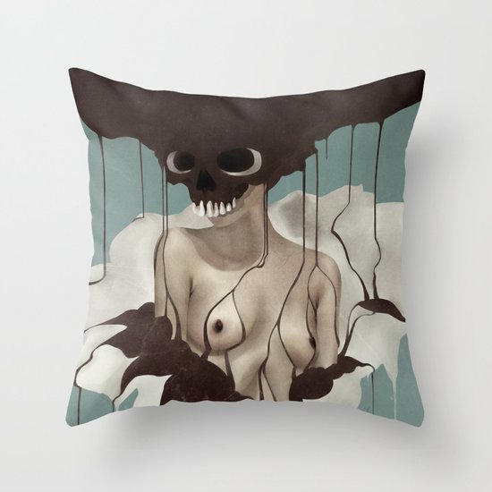Death By Chocolate Throw Pillow