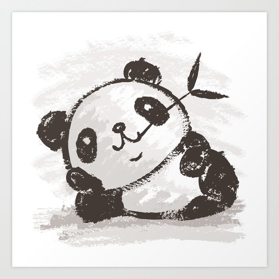 Panda Art Print