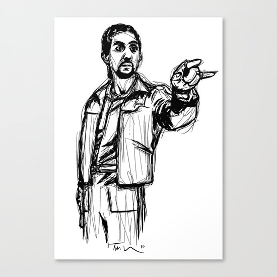 The Jesus Canvas Print