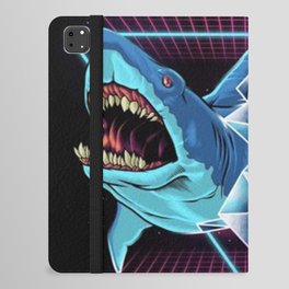 Shark 80s  iPad Folio Case