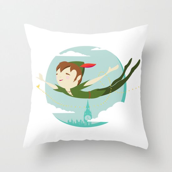 Storybook Pan Throw Pillow