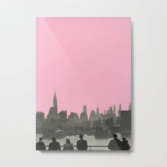 New York Nights Metal Print