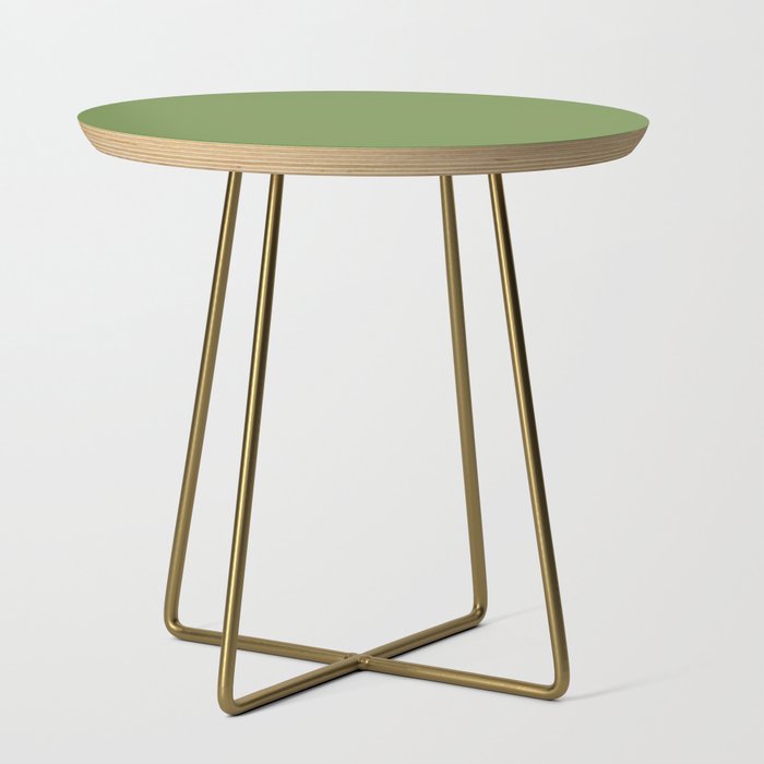 Drab Green Side Table