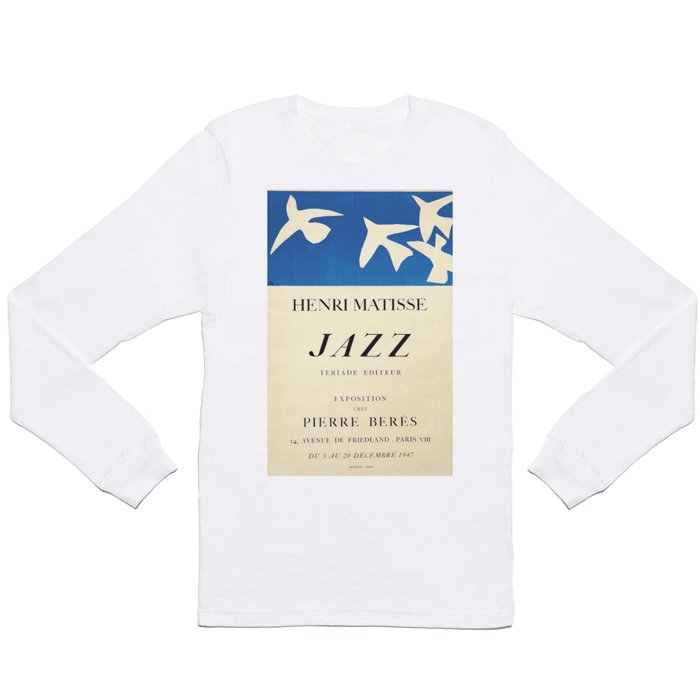 Henri Matisse Exhibition poster 1947 Long Sleeve T Shirt