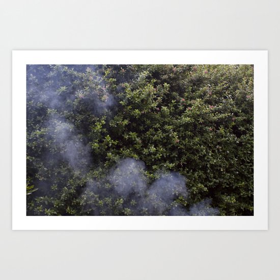 And Smoke Art Print