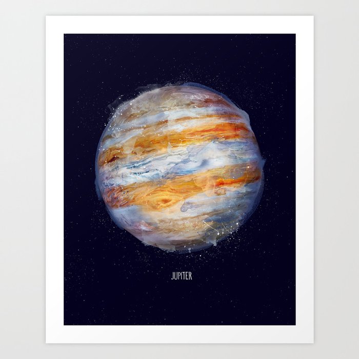 Discover the motif JUPITER by Amy Hamilton as a print at TOPPOSTER