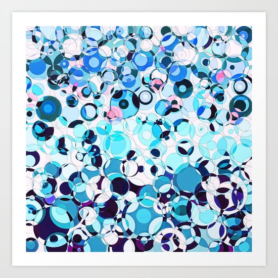 Aria in Aquatic Art Print