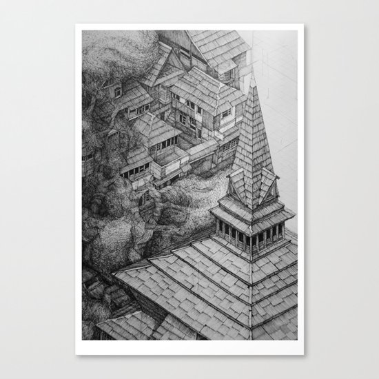 Srinigar. Kashmir Canvas Print