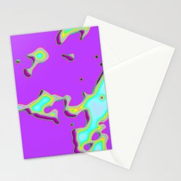 Unique rainbow tie dye Stationery Card