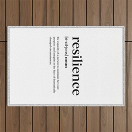Resilience Definition Outdoor Rug
