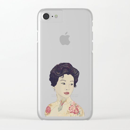 Mrs. Chan Clear iPhone Case