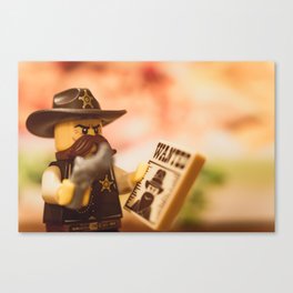 Wanted Canvas Print
