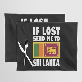 Sri Lanka Flag Saying Placemat