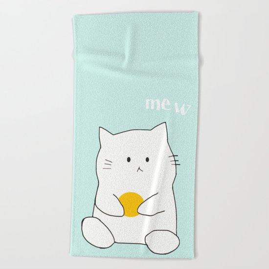 cat-359 Beach Towel