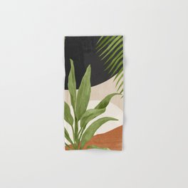 Abstract Art Tropical Leaf 11 Hand & Bath Towel