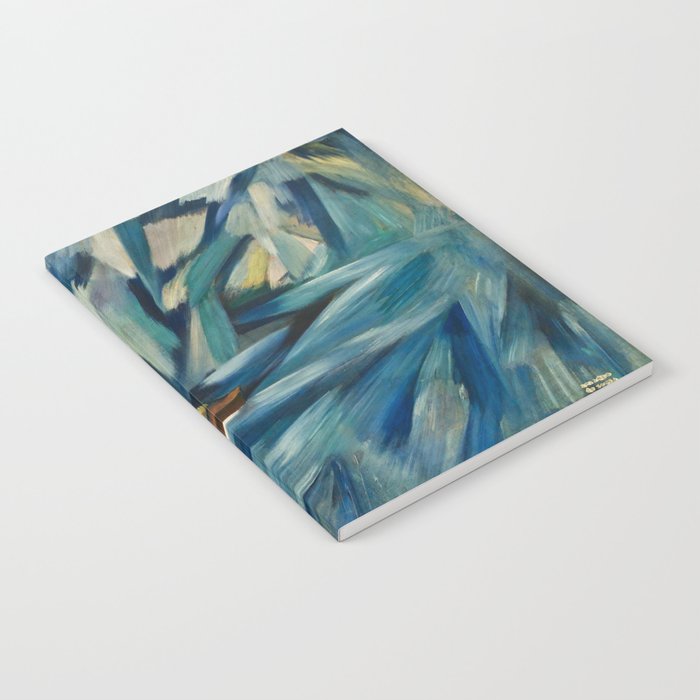Orinoco Flow; carry me on the waves to the lands I've never seen nautical maritime landscape painting (sail boat) by Pedro Ribeiro Simões Notebook