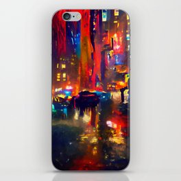 Nights of New York City iPhone Skin
