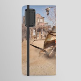 Cowboy Hermit Crab Android Wallet Case