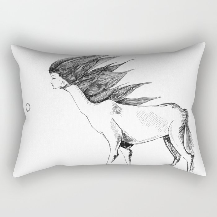 A magical creature Rectangular Pillow