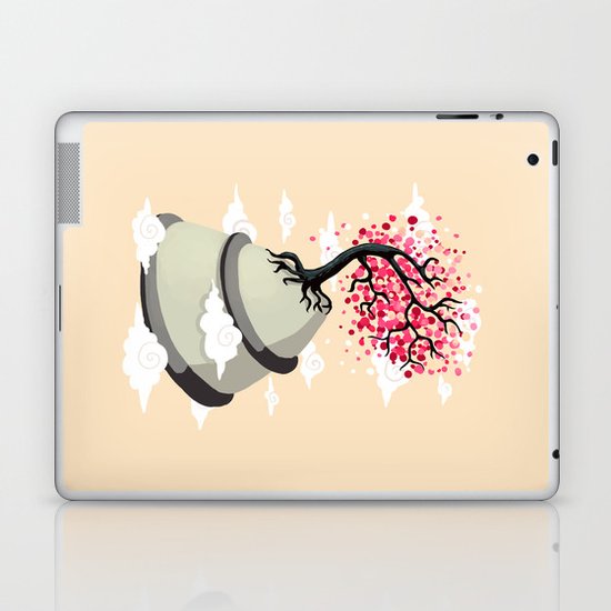 Cherry Blossom Laptop & iPad Skin