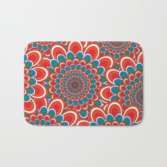 Pattern F Bath Mat
