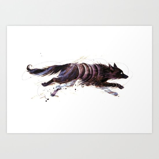 Wolf Art Print