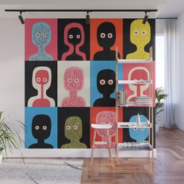 Ghosts Wall Mural