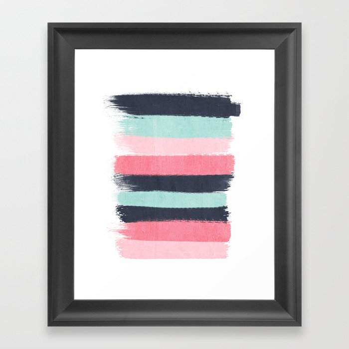 Cecily - abstract paint brush strokes paintbrush ...