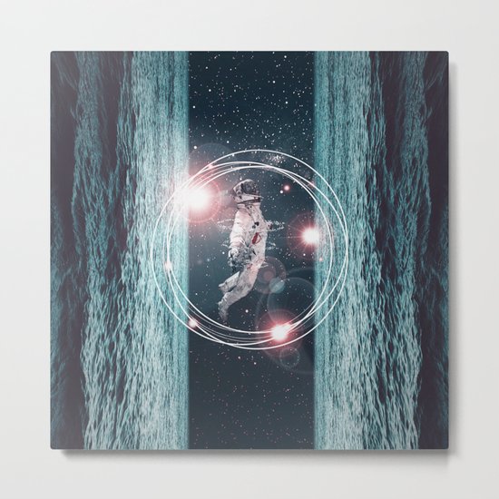 parallel Metal Print