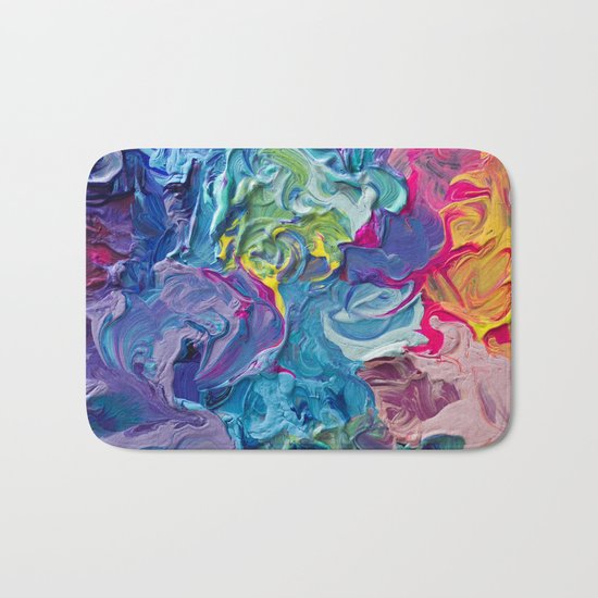 Aurora Swirls Bath Mat