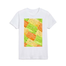Glitter Color Abstract Vintage Collection Kids T Shirt
