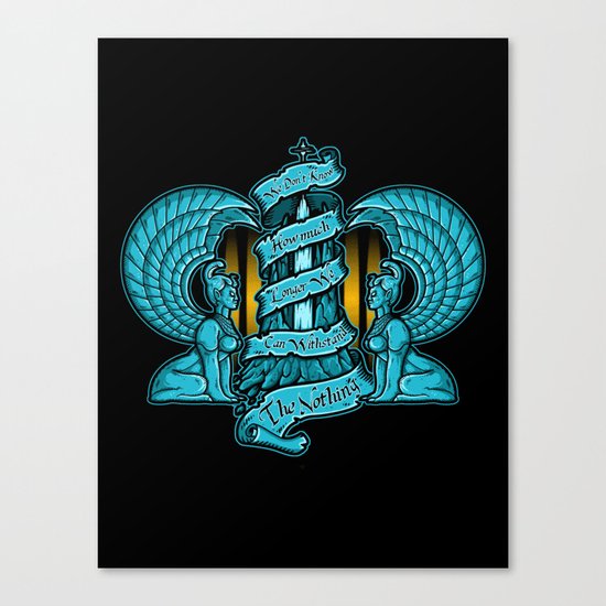 THE NORTHERN ORACLE Canvas Print