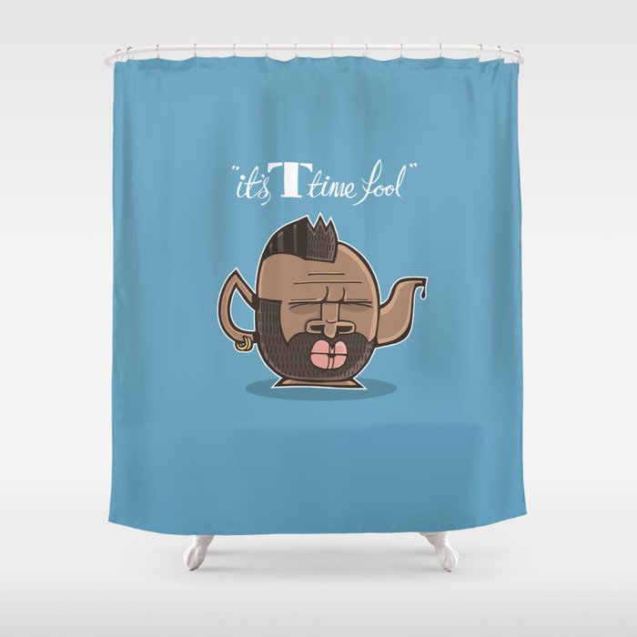 T-time Shower Curtain
