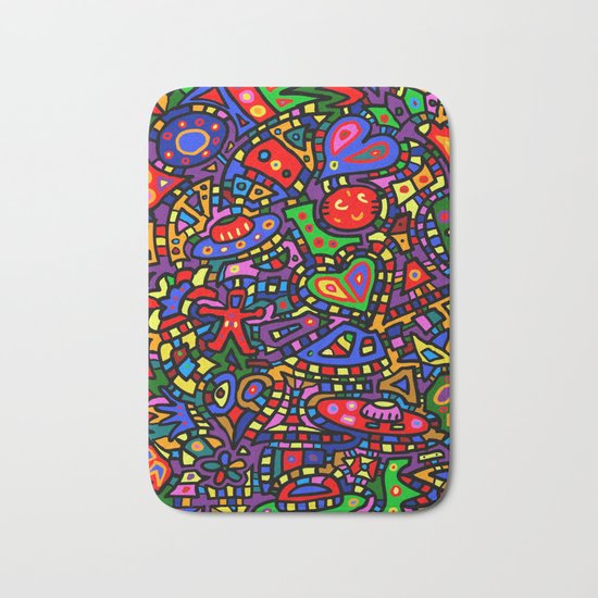 #453 Doodle #2 Bath Mat