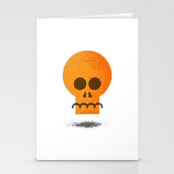 Floating Skull Stationery Cards