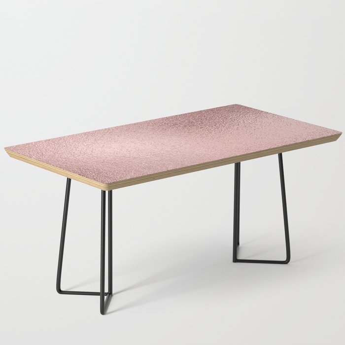Metallic Pink Coffee Table