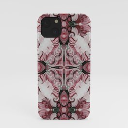 Rococo Red - D111 iPhone Case