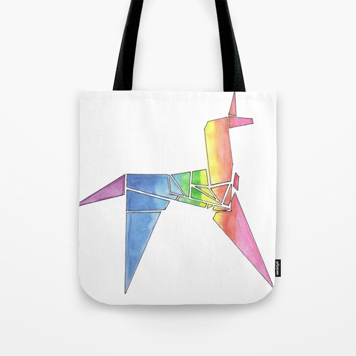 Origami Unicorn - Blade Runner Tote Bag